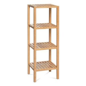 Bambusový regál Wellington, 4 police, 4 poschodia vyobraziť