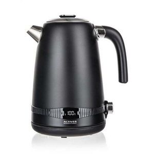 Activer Rýchlovarná kanvica s termostatom Rubis 1, 7 l, čierna vyobraziť