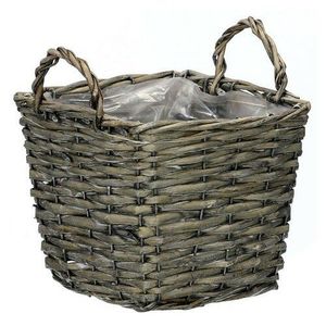 Prútený obal na kvety Flora, 20 x 21 x 20 cm​, aranžérsky vyobraziť