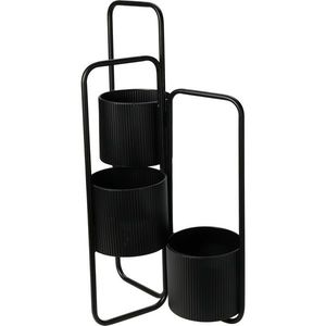 Kovový stojan na kvetiny Dorian, 33 x 57 x 24 cm vyobraziť