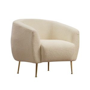 Kreslo Eses Cream Bouclette vyobraziť