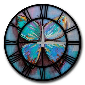 Nástenné hodiny Blue Butterfly 5050MS-024, 50 cm vyobraziť