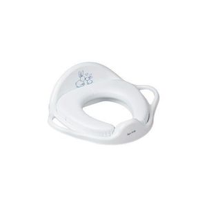 TEGA Detské sedadlo na WC mäkké Králičky bielé vyobraziť