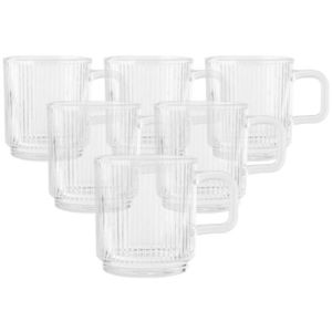Altom Sklenený hrnček Selena 360 ml, sada 6 ks vyobraziť