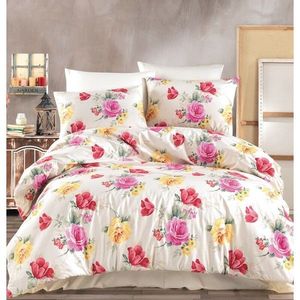 BedTex Bavlnené obliečky Tulip smotanová, 220 x 200 cm, 2 ks 70 x 90 cm vyobraziť