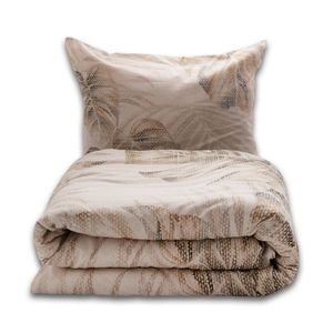 Obliečky zo zmesi bavlny a ľanu Monstera, 220 x 200 cm, 2 ks 70 x 80 cm vyobraziť