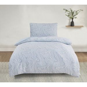 Žakárové povlečení Alabama modrá , 140 x 200 cm, 70 x 90 cm vyobraziť