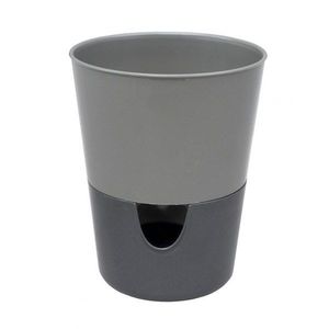 Samozavlažovací kvetináč Rosmarin, antracit, Plastia vyobraziť