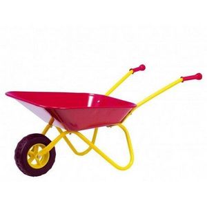 Teddies Plechový fúrik Yupee veľký červený 78x40x32cm v krabici vyobraziť