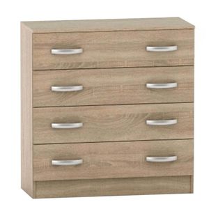 Komoda BETTY 4S, dub Sonoma vyobraziť