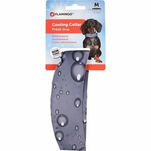 Flamingo Chladiaci obojok pre psov Kvapka, veľkosť M 28 - 36 cm vyobraziť