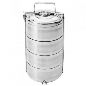 Orion Nerezový termo obedár 4 poschodia, 4 poschodia vyobraziť