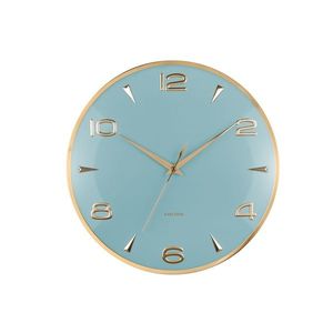 Karlsson 6017BL dizajnové nástenné hodiny svetlomodrá, pr. 40 cm vyobraziť