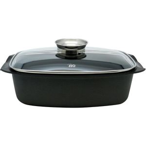 Elo 84932 Pekáč so skleneným poklopom aaromatickou rukoväťou Alucast 40 x 22 cm vyobraziť