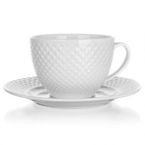 Banquet Šálka s podšálkou DIAMOND LINE, 220 ml vyobraziť