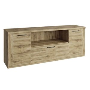 Televízny stolík DORSI 2D1S/180, dub Navarra vyobraziť