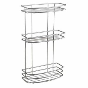 AQUALINE 37045 Chrom line drôtená polica trojitá, strieborná vyobraziť