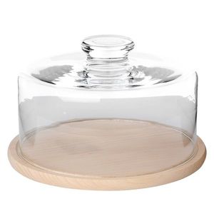 Altom Podnos drevený s poklopom Cheese, 28 cm vyobraziť