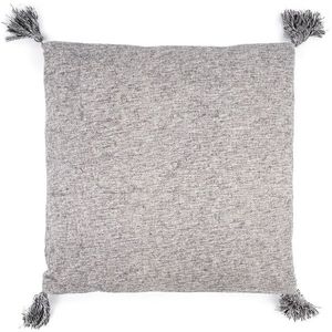 Vankúšik so strapcami sivá, 45 x 45 cm vyobraziť