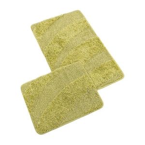 Bellatex Sada Kúpeľňových predložiek bez výkroja BANYSILVER zelená, 60 x 100, 60 x 50 cm vyobraziť