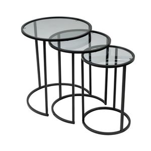 Odkládací stolek Alya Black, 3 ks vyobraziť