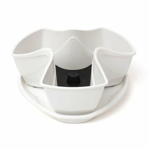 Kvetináč na bylinky Coubi 1 patro, biela, vyobraziť