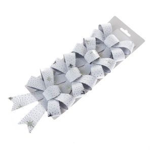 Vianočná ozdoba Mašľa, hviezdy, súprava 4 ks​, 10 x 16 cm vyobraziť