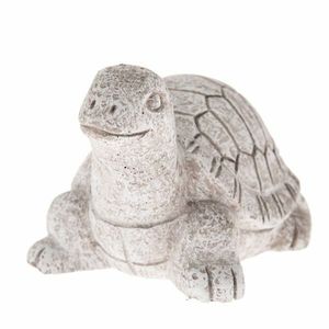 Záhradná dekorácia Korytnačka, betón, 11, 5 x 7, 5 x 8, 5 cm, sivá vyobraziť
