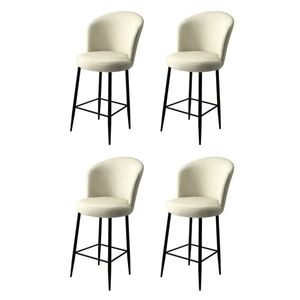 Súprava barových stoličiek Alte Cream, 4 ks, 4 ks vyobraziť
