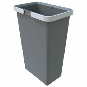 Elletipi Plastový kôš s rukoväťami 8 l, sivá , 8 l vyobraziť