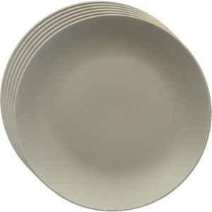 Orion Súprava keramických plytkých tanierov Greenish 27 cm, 6 ks vyobraziť