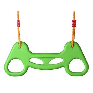 WOODY Hojdacie kruhy, plast - zelené vyobraziť