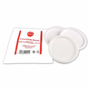 Weck 5-dielna sada tesniacich viečok, pr. 100 mm vyobraziť