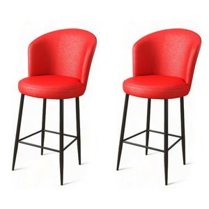 Súprava barových stoličiek Uras Red, 2 ks, 2 ks vyobraziť