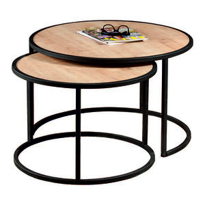 Odkladací stolík Tambur Oak, 2 ks vyobraziť