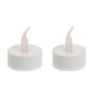 LED blikajúce čajové sviečky, 3, 8 cm, set 2 ks, na batérie, časovač vyobraziť