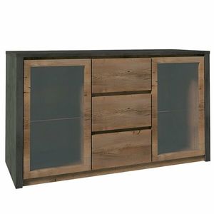 Komoda MONTANA K2D, sivá vyobraziť