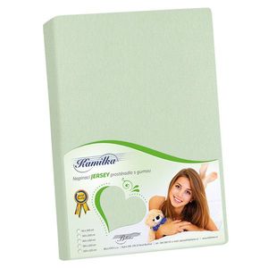 Bellatex Jersey prestieradlo Kamilka šalviová vyobraziť