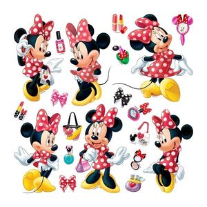 Samolepiaca dekorácia Minnie Mouse, 30 x 30 cm vyobraziť