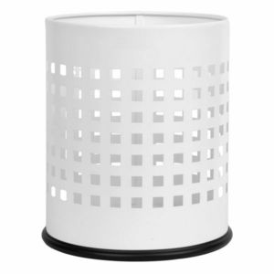 Alda Odpadkový kôš Officer dierovaný 7 l, biela, 7 l vyobraziť