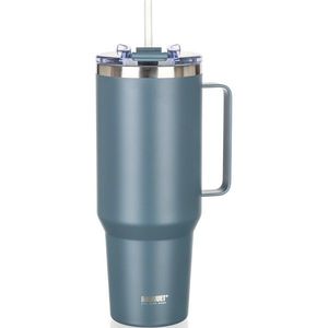 Banquet Termohrnček nehrdz. s uchom Twain 1200 ml, tmavosivá vyobraziť