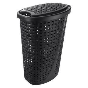 Orion Kôš na bielizeň Slim 45 l, čierna vyobraziť