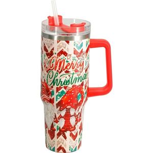 Vianočný termohrnček Merry Christmas 1, 2 l, červená vyobraziť