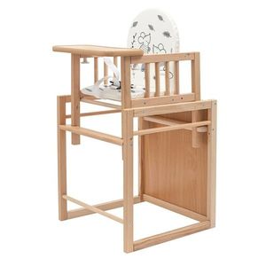 New Baby Detská drevená jedálenská stolička Jerry vyobraziť