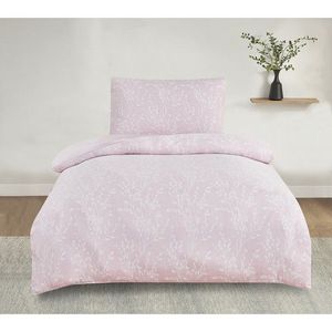 Žakárové povlečení Alabama růžová , 140 x 200 cm, 70 x 90 cm vyobraziť