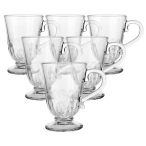 Altom Sada pohárov na nôžke Siena Peacock feather 320 ml, 6 ks vyobraziť