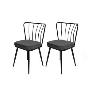 Súprava jedálenských stoličiek Yildiz Black, 2 ks, 2 ks vyobraziť