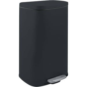 Spirella Pedálový odpadkový kôš soft-close Akira 30 l, matná čierna, 30 l vyobraziť