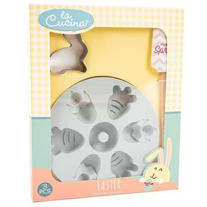 Veľkonočná sada na pečenie Kuriatko, silikón vyobraziť