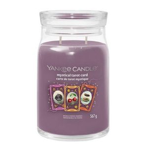 Yankee Candle Vonná sviečka veľká Signature Halloween Mystical Tarot Card, 567 g, L vyobraziť